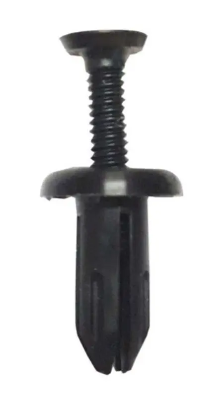 TOURMAX plastové montážní nýty (hloubka 12mm, tloušťka 5mm, šířka hlavy 10mm, celková délka 15,3mm) (10 kusů) (YAMAHA 90269-05001) vyrobeno v Japonsku
