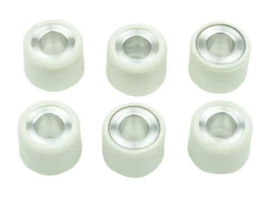 ATHENA závaží variátoru 6 kusů 15X12 mm 5 gr APRILIA AMICO/GULLIVER/SCARABEO/SONIC/SR 50, PIAGGIO BROVO/CIAO/GRILLO 50, YAMAHA