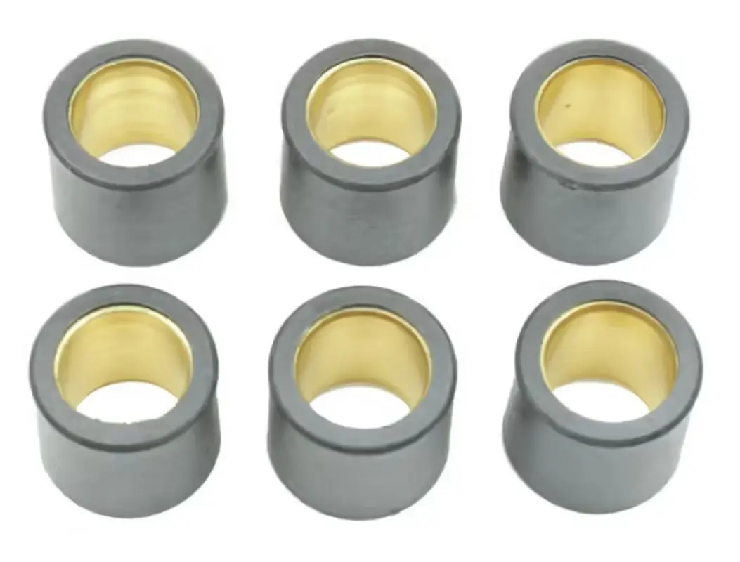ATHENA závaží variátoru 6 kusů 19X17 mm 11,5 gr APRILIA SR 125/150, DERBI BOULEVARD 125/150/200, GILERA DNA/RUNNER 125/180, TYPHOON 125, PIAGGIO