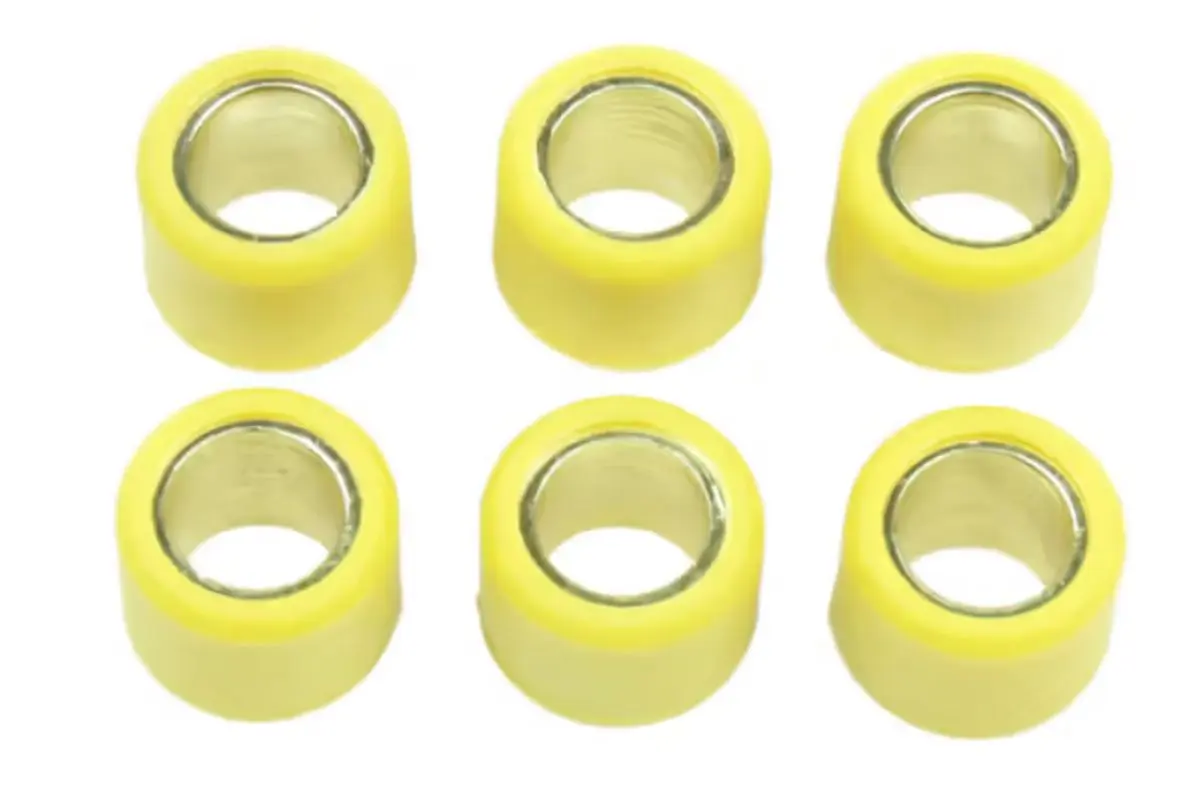 ATHENA závaží variátoru 6 kusů 15X12 mm 5,6 gr APRILIA AMICO/AREA/GULLIVER/RALLY/SONIC/SR 50, SCARABEO 50/100, BETA ARK 50, YAMAHA