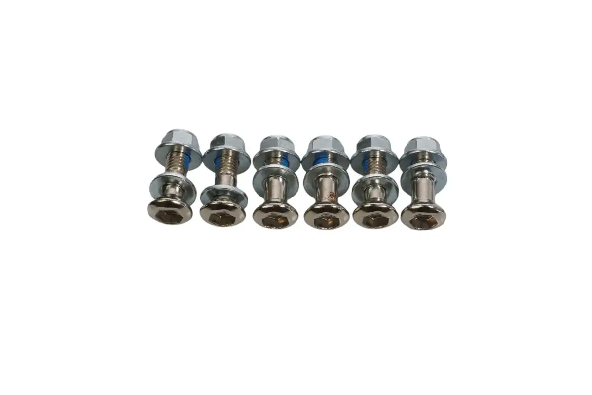 ACCEL sada šroubů rozety zadní s maticemi (6 ks) M8 X 1,25 X 27MM (ACCEL sada šroubů rozety zadní s maticemi (6 ks) M8 X 1,25 X 27MM)
