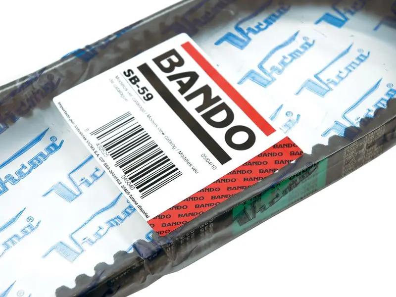 BANDO (VICMA) hnací řemen olejového čerpadla APRILIA MOJITO 50 04-05, SCARABEO 50 '06, SPORTCITY 50 2T 08-10, DERBI ATLANTIS 50 03-06, GP1 50 05-08,