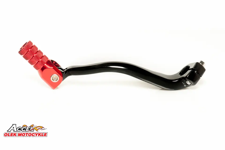 ACCEL páka řazení HONDA CRF 250R 10-17 hliníková barva černá, koncovka červená ( )