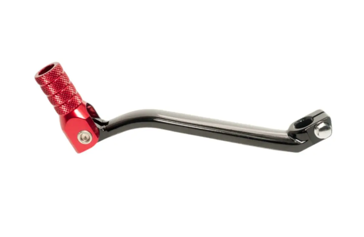 ACCEL páka řazení HONDA CR 80/85 96-07 hliníková barva černá, koncovka červená (24700-GBF-830) (ACCEL páka řazení HONDA CR 80/85 96-07 hliníková)