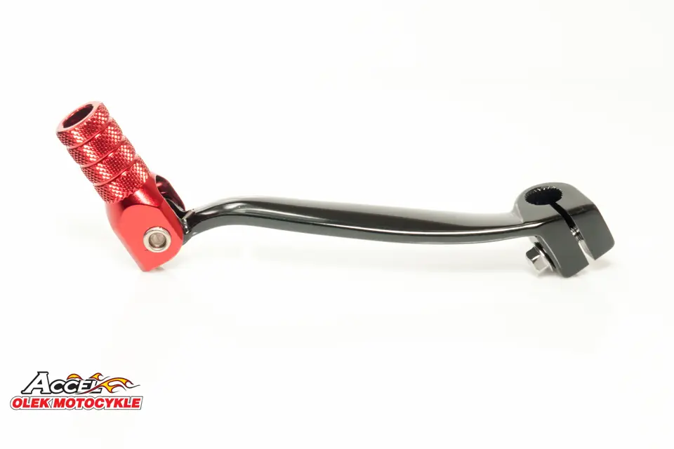 ACCEL páka řazení HONDA CRF 150R 07-19 hliníková barva černá, koncovka červená (ACCEL páka řazení HONDA CRF 150R 07-19 hliníková barva černá,)