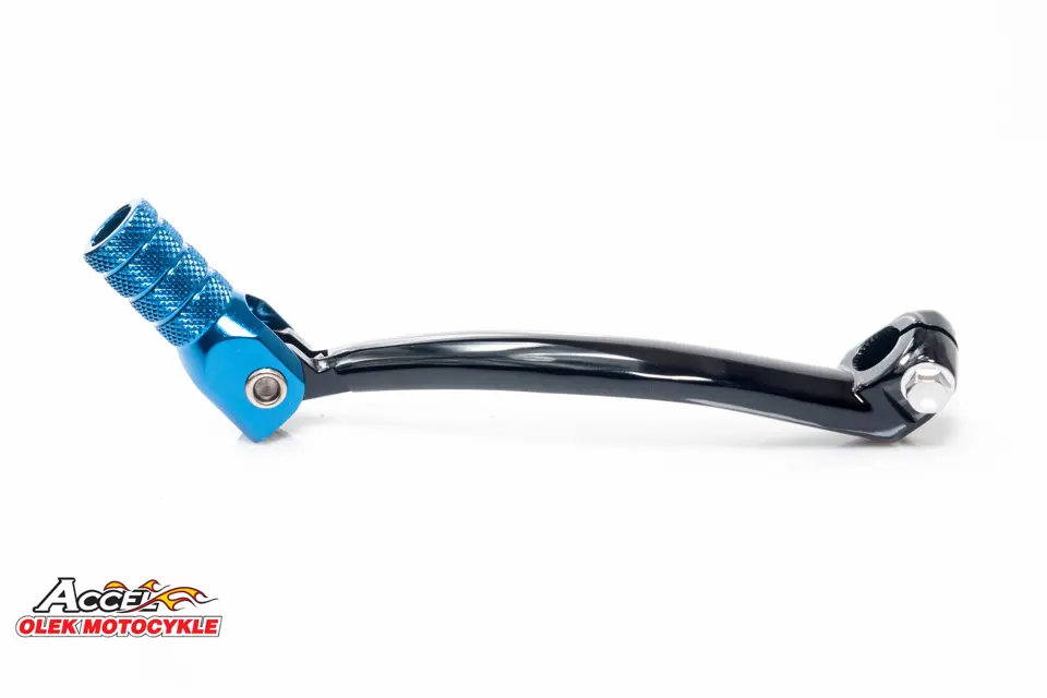 ACCEL páka řazení YAMAHA YZF 250 06-13, WRF 250 07-13, WRF 450 07-15 hliníková barva černá, koncovka modrá (LCA4310) (ACCEL páka řazení YAMAHA YZF)