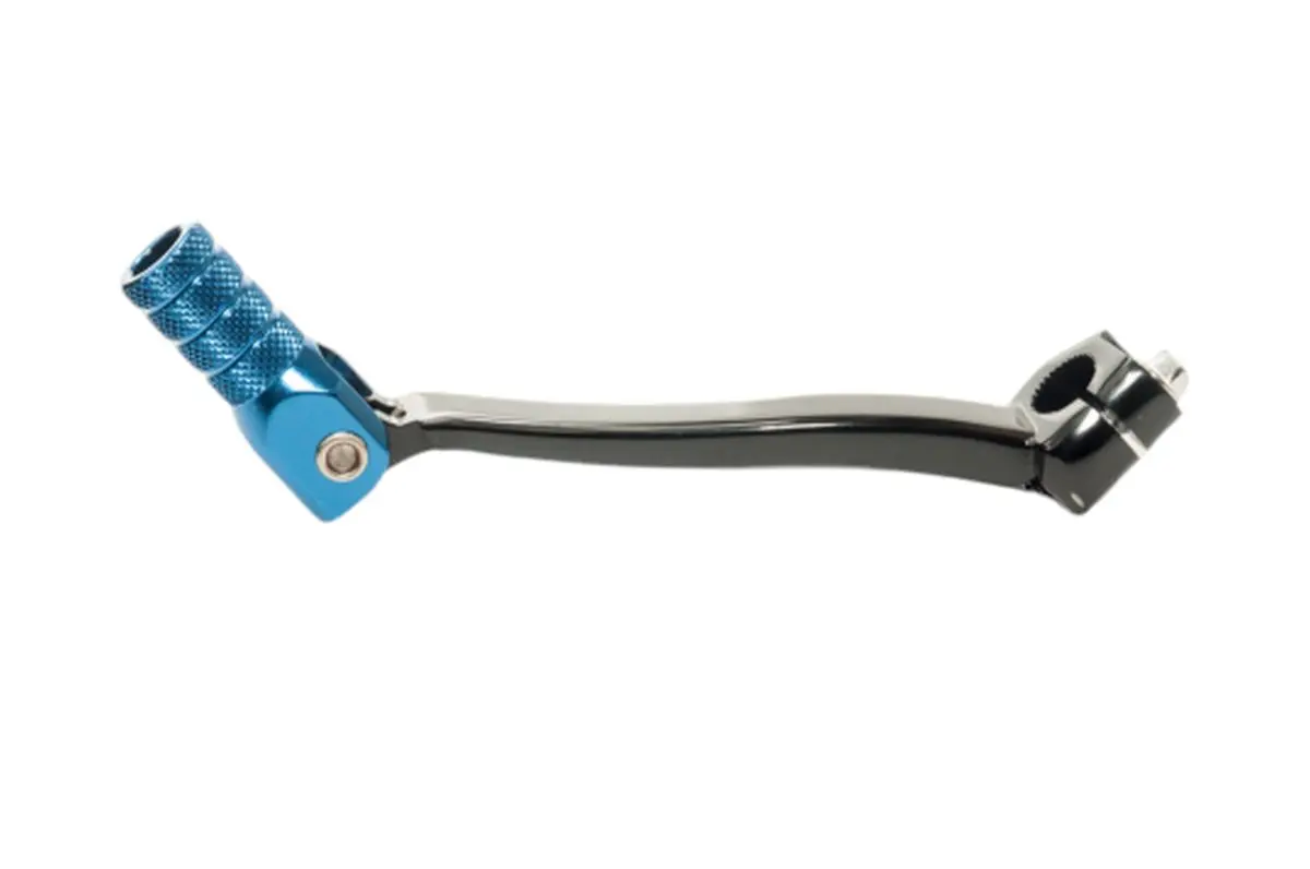 ACCEL páka řazení YAMAHA YZF 250 14-18, YZF 450 14-17, WRF 250 14-19, WRF 450 16-18 hliníková barva černá, koncovka modrá (ACCEL páka řazení YAMAHA)