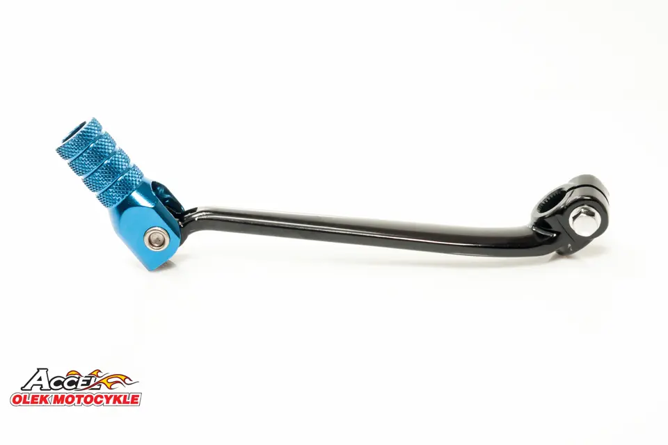 ACCEL páka řazení YAMAHA WR 250R 08-18, WR 250X 08-11 hliníková barva černá, koncovka modrá (ACCEL páka řazení YAMAHA WR 250R 08-18, WR 250X 08-11)