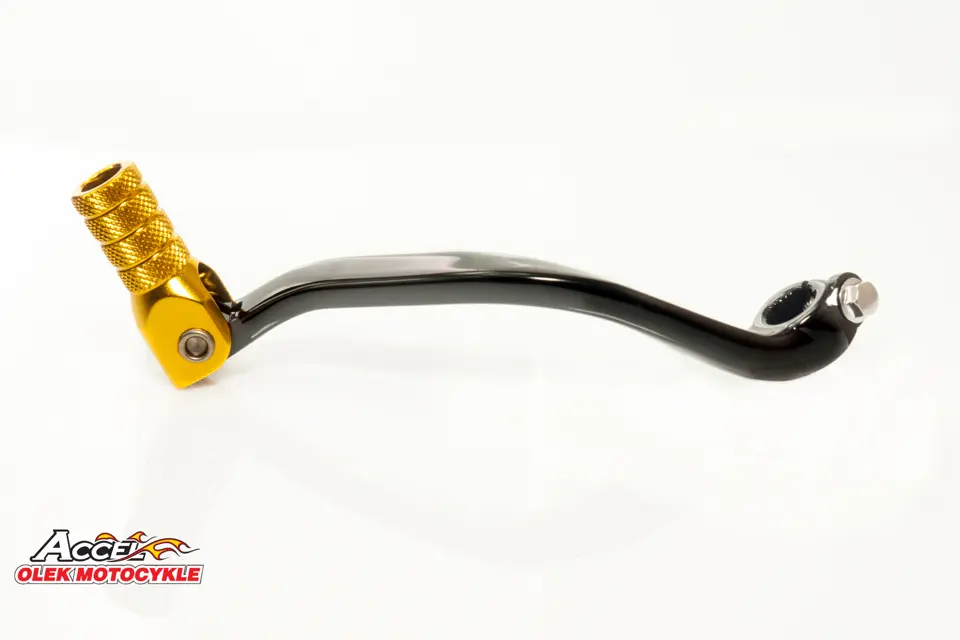 ACCEL páka řazení SUZUKI RM 250 89-12 hliníková barva černá, koncovka zlatá (25600-37F20) ( )