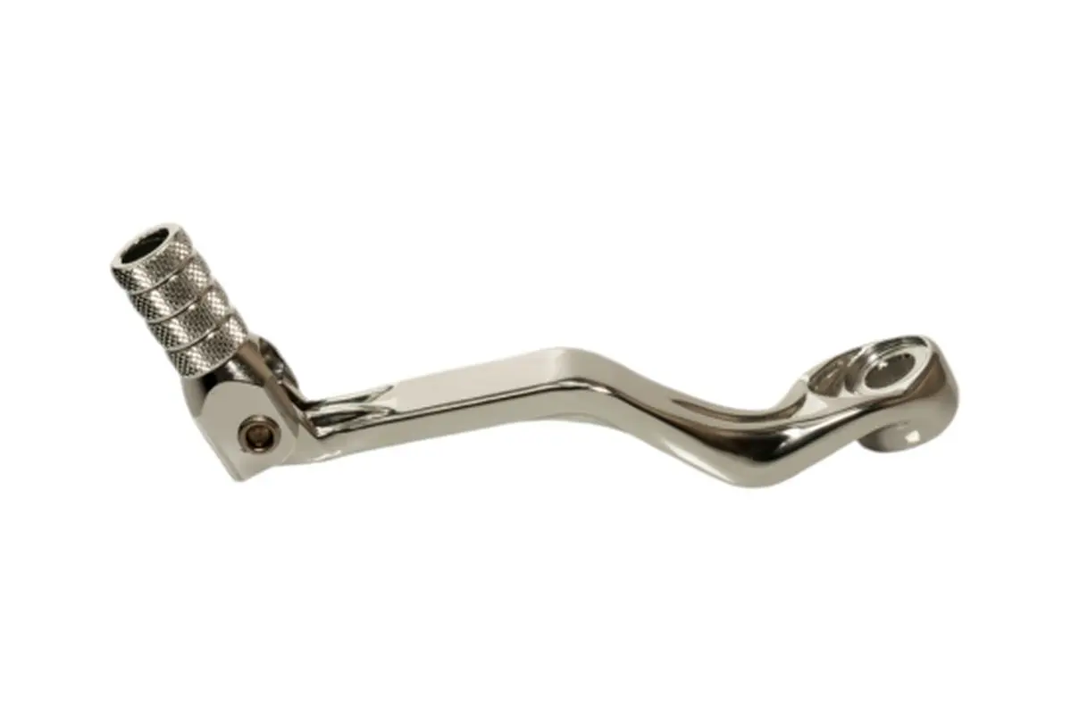 ACCEL páka řazení KTM SX65 09-24, GAS GAS MC 65 21-24, HUSQVARNA TC 65 17-24 hliníková barva stříbrná (46234031044)(LCA4375) (ACCEL páka řazení KTM)