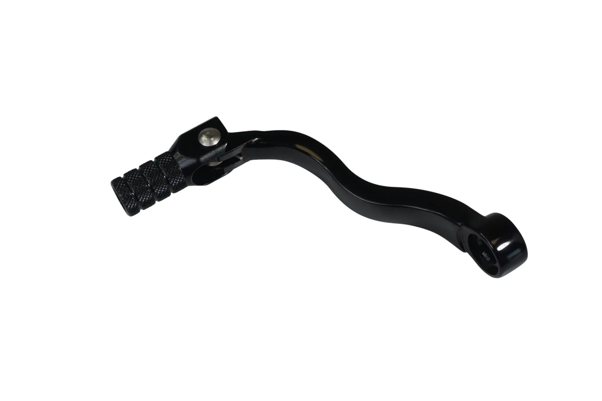 ACCEL páka řazení KTM SXF250 06-12, EXCF250 07-08, EXC250/300 05-16, SX250 05-16, HUSABERG, HUSQVARNA hliníková barva černá, koncovka černá (ACCEL)