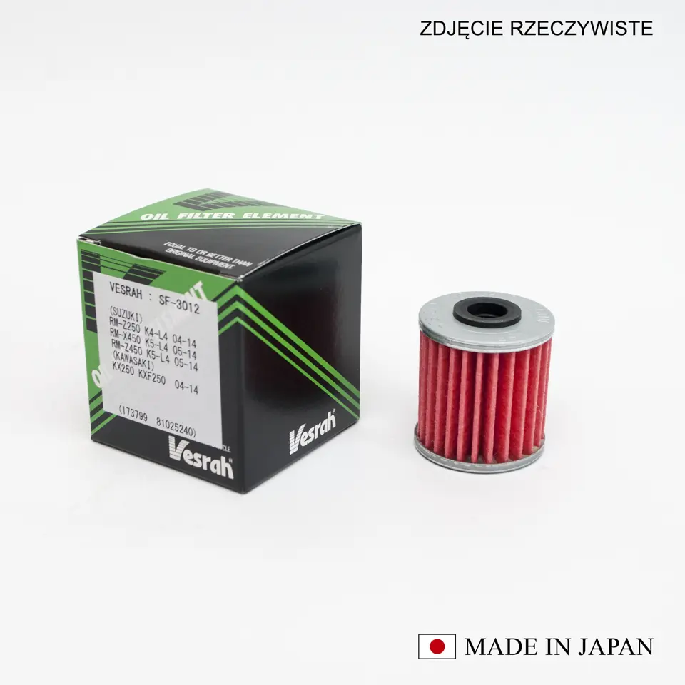 VESRAH olejový filtr HF207 (SF-3012) (VESRAH olejový filtr HF207 (SF-3012))