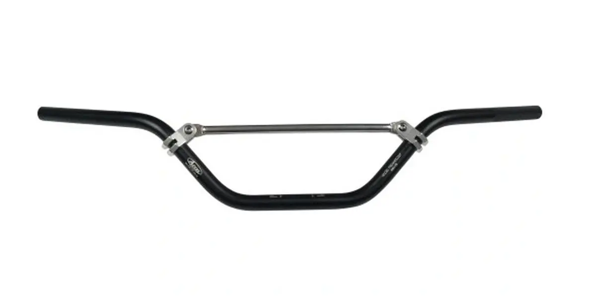 ACCEL řidítka hliníková s příčkou (22,2mm) ATV nízká barva černá (šířka 770mm, výška 130mm) (ACCEL řidítka hliníková s příčkou (22,2mm) ATV nízká)