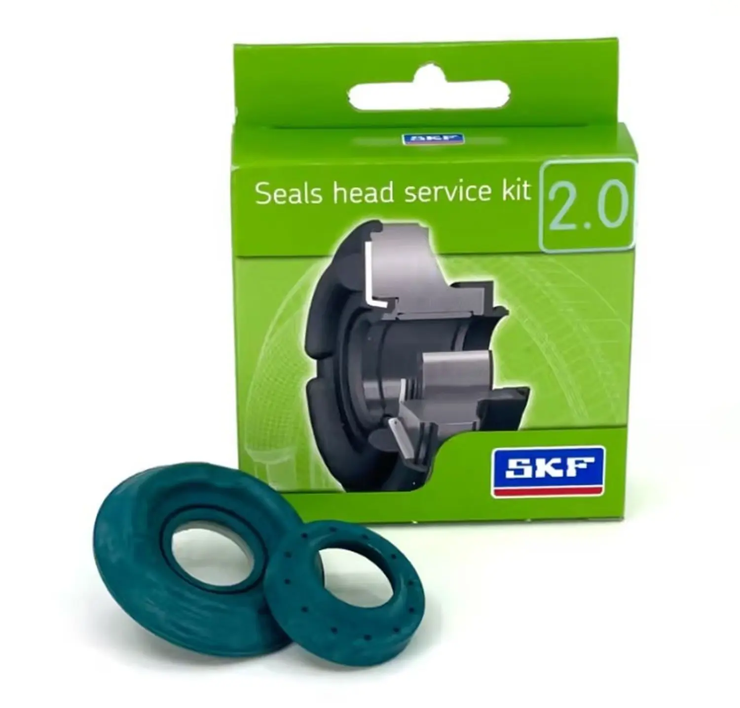 SKF těsnění zadního tlumiče (pouze do sady SKF) - servisní sada pro tlumič WP PDS hřídel 18 mm - píst 46 mm - KTM, HUSQVARNA, GAS GAS, SHERCO (viz