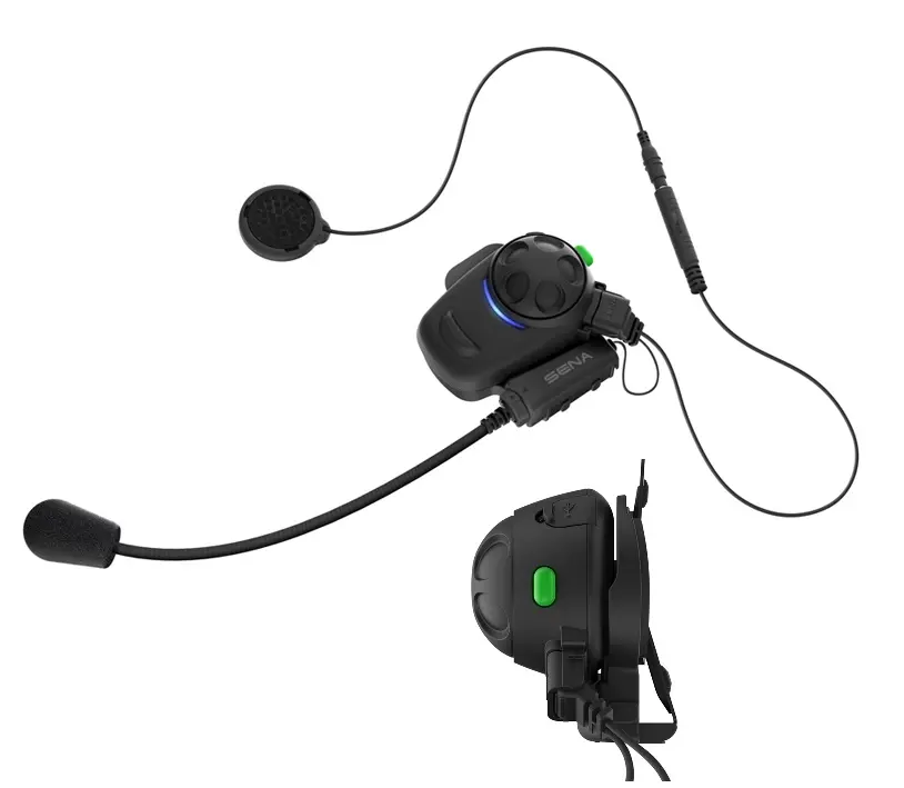 SENA interkom motocyklový SMH5 MULTICOM BLUETOOTH 3.0 do 700M s náhlavním mikrofonem a rychloupínáním ( 1 sada ) (EL) (SENA interkom motocyklový SMH5)