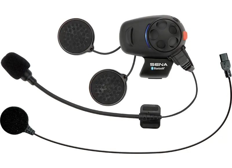 SENA interkom motocyklový SMH5 BLUETOOTH 3.0 do 400M s univerzální sadou mikrofonů ( 2 sady ) (EL) - nahrazuje SMH5D-UNIV ( )