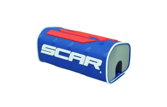 SCAR RACING pěnový chránič řidítek FATBAR barva modrá ( )