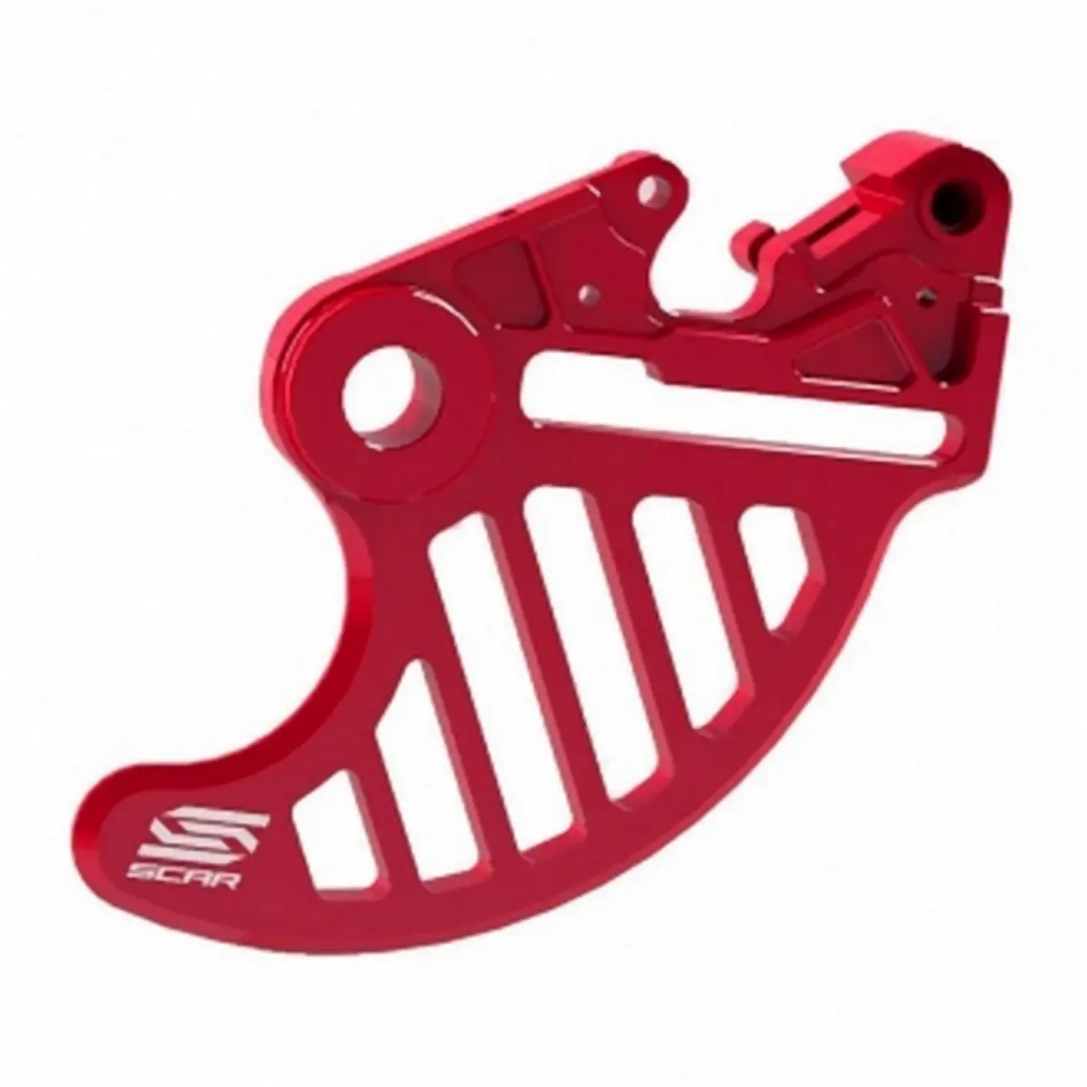 SCAR závodní kryt zadního brzdového kotouče BETA RR XTRAINER barva červená ( )