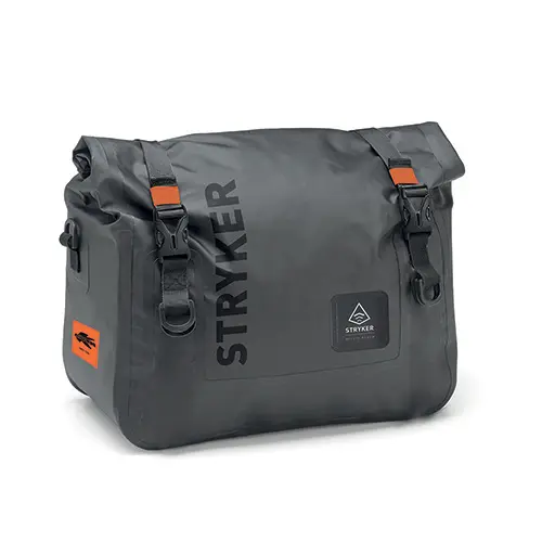 KAPPA brašna na sedadlo / nosič 15L 100% voděodolná barva černá (STRYKER RANGE) (38X16X26cm) (KAPPA brašna na sedadlo / nosič 15L 100% voděodolná)