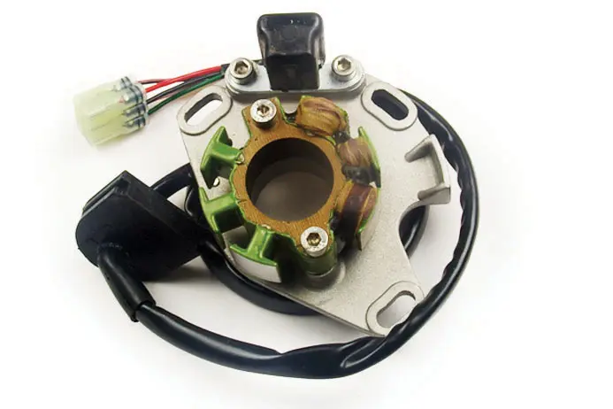ELECTREX vinutí alternátoru (stator) SUZUKI RM 250 01-08 kompletní (s kabely a impulzátorem) (ELECTREX vinutí alternátoru (stator) SUZUKI RM 250)