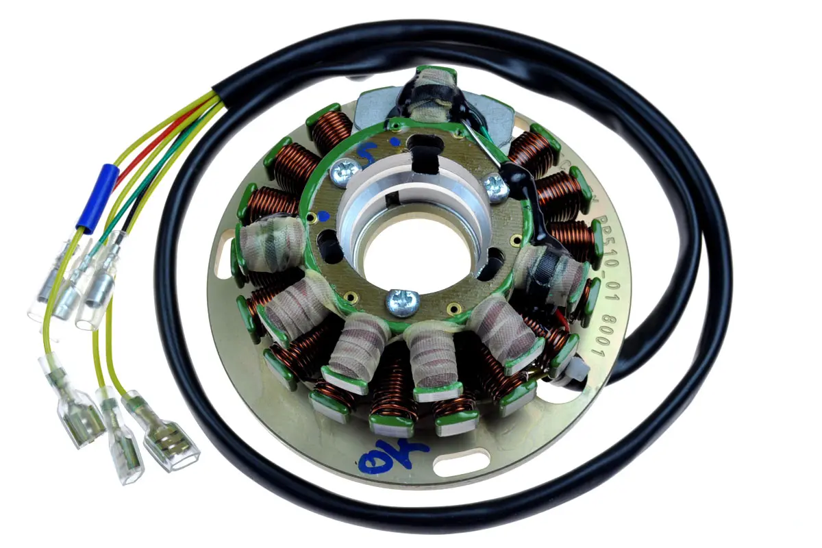 ELECTREX vinutí alternátoru (stator) se světly HUSQVARNA TE350 90-94, TE510 83-90, TE610 93-94, TC610 (ELECTREX vinutí alternátoru (stator) se světly)