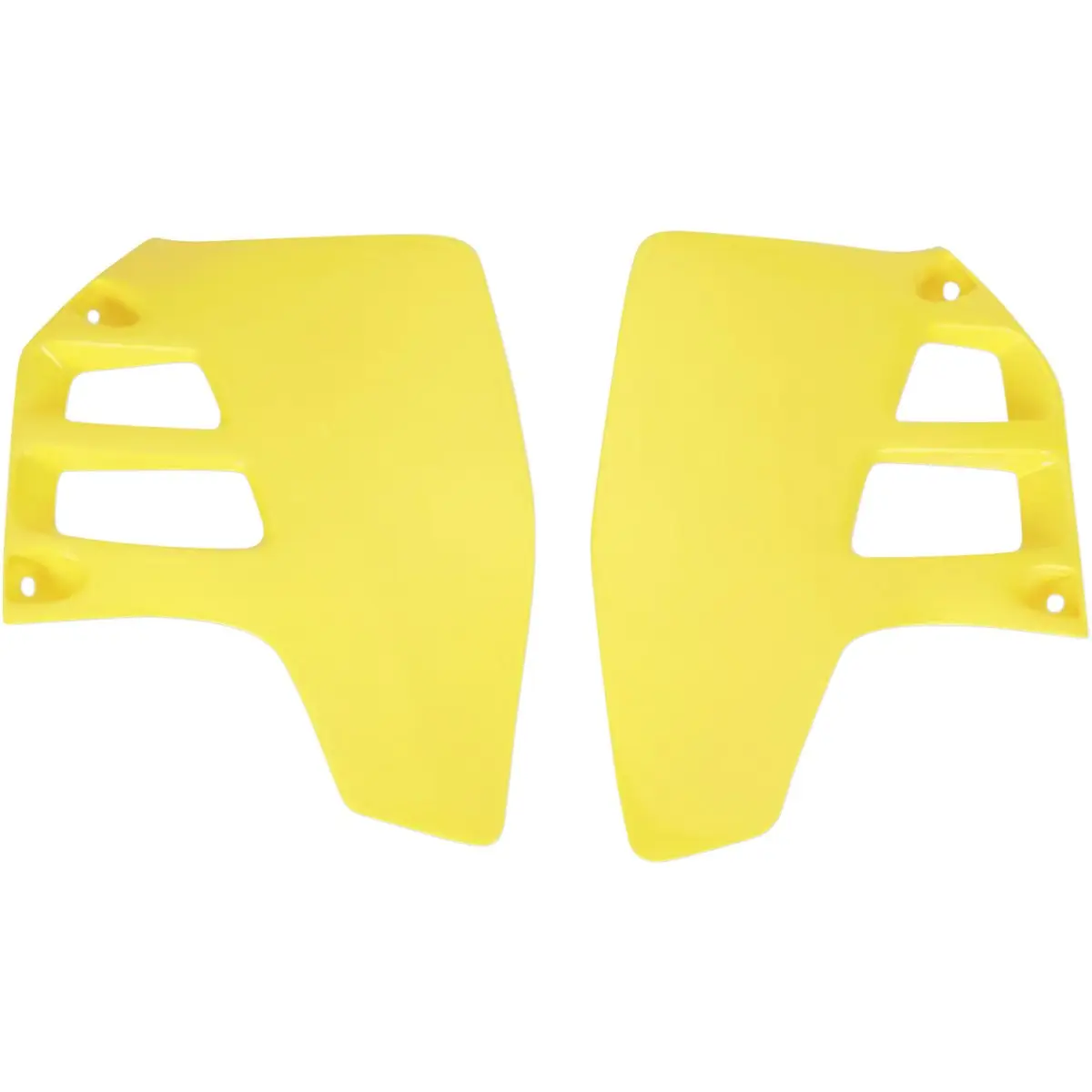 UFO kryty chladiče SUZUKI RM 125 92, RM 250 89-92 barva žlutá - (UFO kryty chladiče SUZUKI RM 125 92, RM 250 89-92 barva žlutá -)