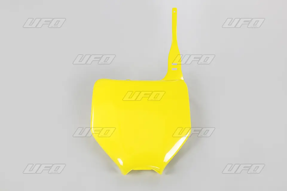 UFO tabulka na startovací číslo SUZUKI RMZ 250 04-06 barva žlutá - nahrazený KA03740102 (UFO tabulka na startovací číslo SUZUKI RMZ 250 04-06 barva)