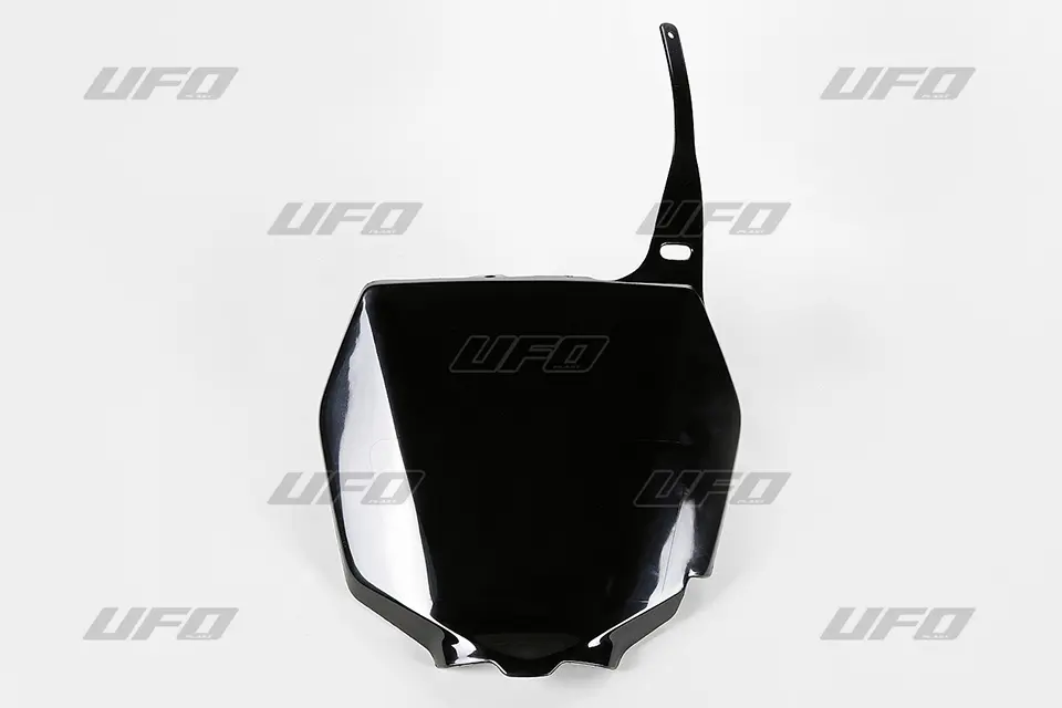 UFO tabulka na startovací číslo SUZUKI RM 125/250 01-17, RMZ 250 07-09, RMZ 450 05-07, barva černá (UFO tabulka na startovací číslo SUZUKI RM 125/250)