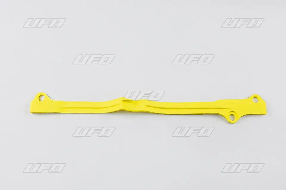 UFO kluzák řetězu SUZUKI RM 125/250 01-25, RMZ 250 07-09, RMZ 450 05-06 a 08-09 barva žlutá (UFO kluzák řetězu SUZUKI RM 125/250 01-25, RMZ 250)