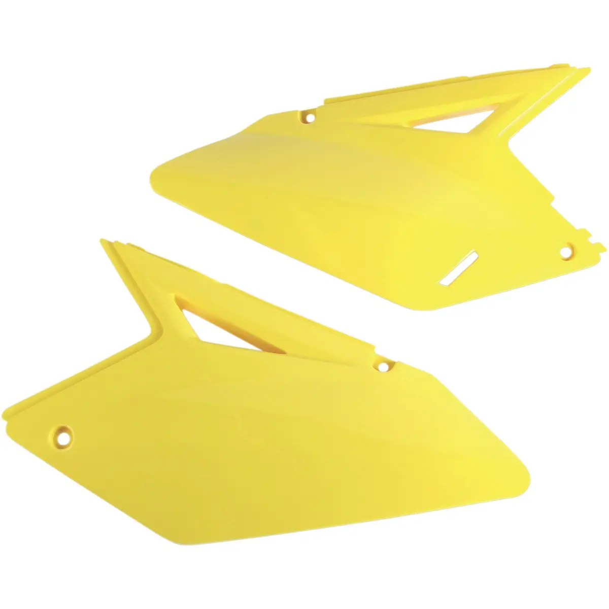 UFO boční tabulky na startovací číslo SUZUKI RMZ 250 07-09 barva žlutá ( )