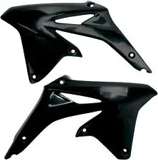 UFO kryty chladiče SUZUKI RMZ 450 08-17 barva černá - nahrazuje SU04927001 (UFO kryty chladiče SUZUKI RMZ 450 08-17 barva černá - nahrazuje)