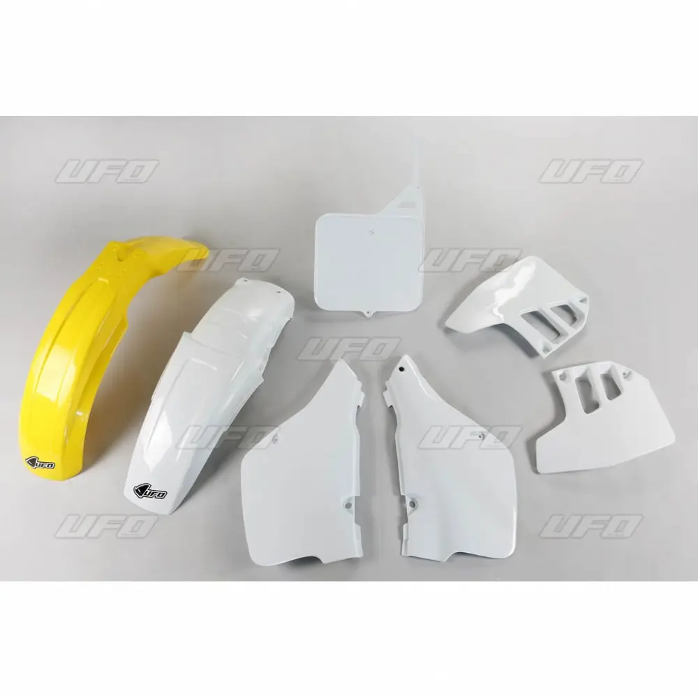 UFO kompletní sada plastů SUZUKI RM 125 92 barva OEM (bílá/žlutá) (SU397E999) (UFO kompletní sada plastů SUZUKI RM 125 92 barva OEM (bílá/žlutá))