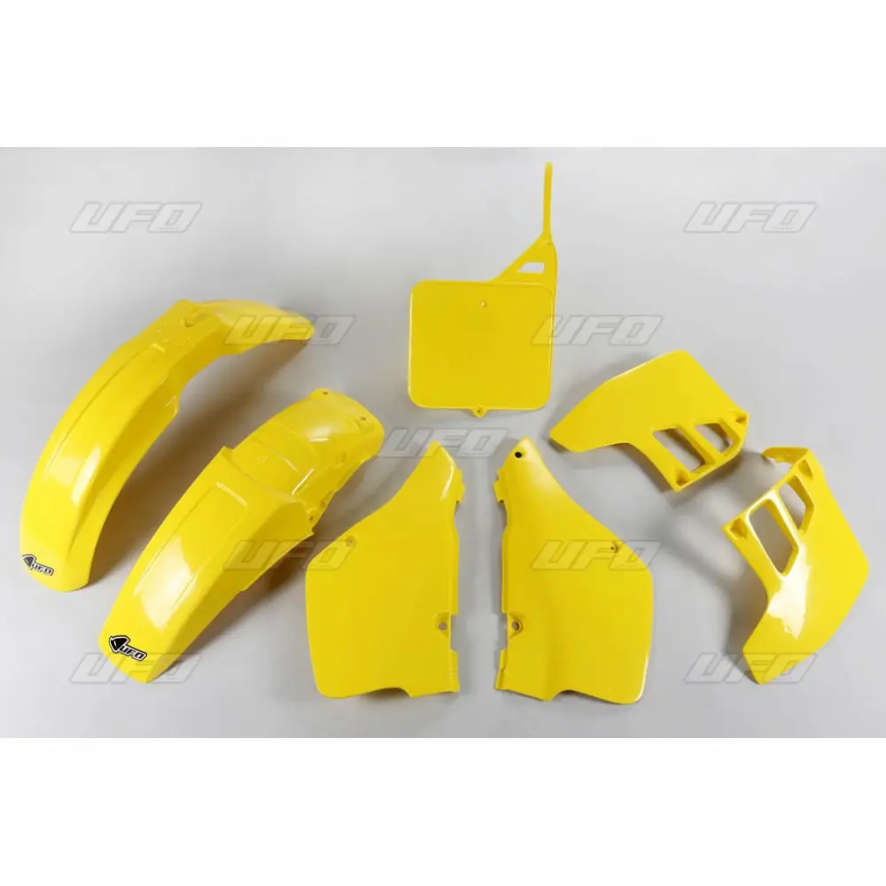 UFO kompletní sada plastů SUZUKI RM 125 89-91 barva OEM (žlutá) (SU399E999) ( )