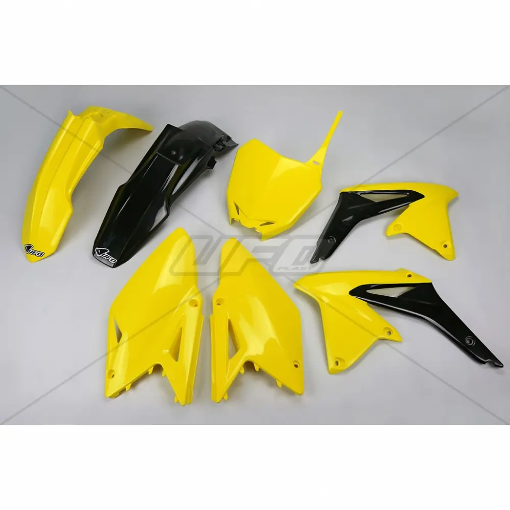 UFO kompletní sada plastů SUZUKI RMZ 450 08-17 barva OEM 16 (žlutá/černá) (SU417E999) (UFO kompletní sada plastů SUZUKI RMZ 450 08-17 barva OEM 16)