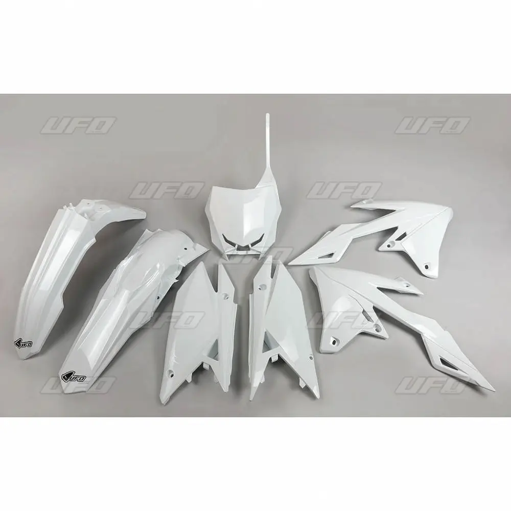 UFO kompletní sada plastů SUZUKI RMZ 250 19-25, RMZ 450 18-25 barva bílá (SU418E041) (UFO kompletní sada plastů SUZUKI RMZ 250 19-25, RMZ 450 18-25)