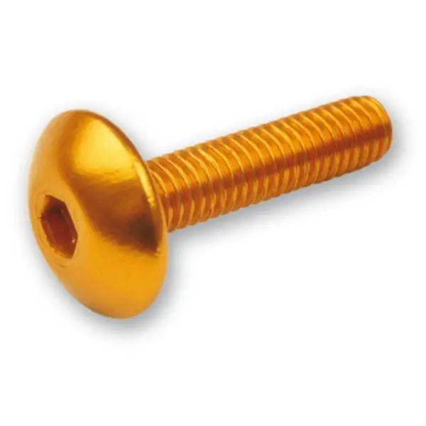 V PARTS (VICMA) sada šroubů do kapotáže M6X15 (6 kusů) barva červená (TA615RJ) (V PARTS (VICMA) sada šroubů do kapotáže M6X15 (6 kusů) barva červená)