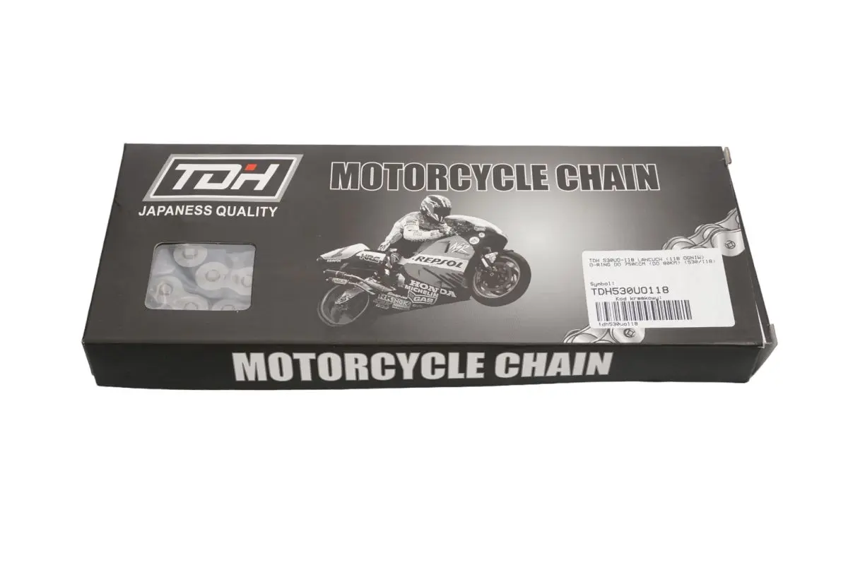 TDH hnací řetěz 530UX-118 (118 článků) X-RING do 750ccm (do 80km) (530/118) (TDH hnací řetěz 530UX-118 (118 článků) X-RING do 750ccm (do 80km))