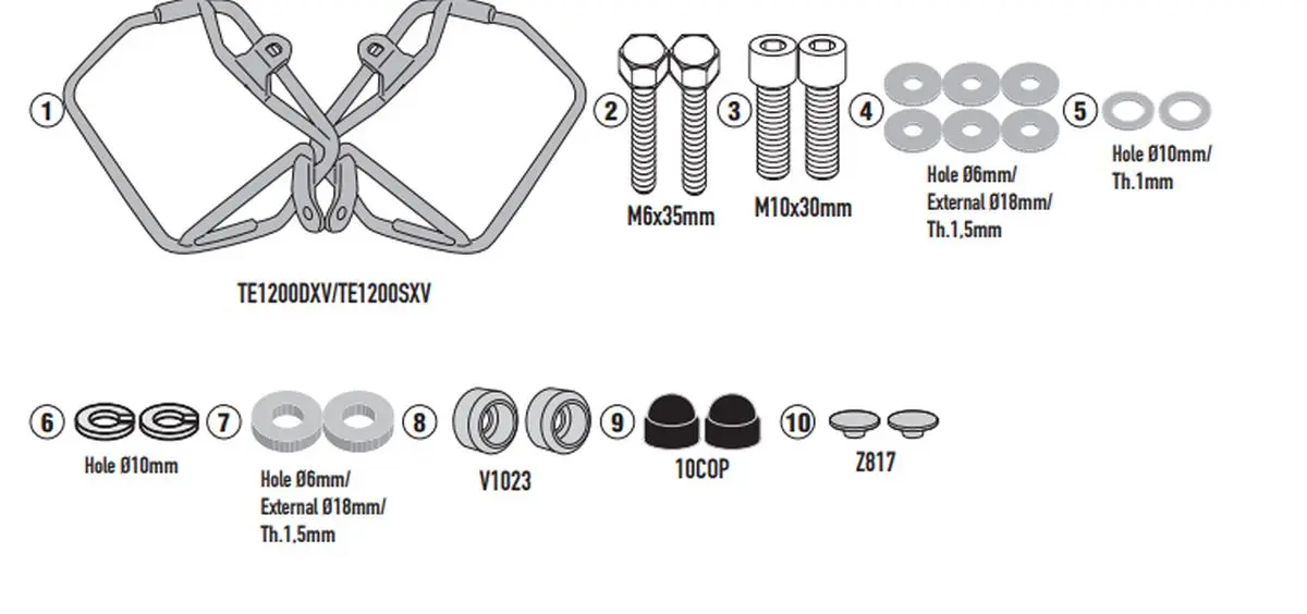 KAPPA nosič pod boční brašny HONDA CB 750 HORNET 23-25 - také pod kufry RA314 EASY LOCK (KAPPA nosič pod boční brašny HONDA CB 750 HORNET 23-25 -)