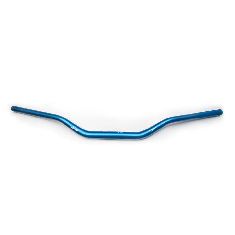 ACCEL řidítka (28,6mm) TAPER MX vzor YAMAHA YZ vysoká (7075-T6) ergal barva modrá (šířka 803mm, výška 92mm) (ACCEL řidítka (28,6mm) TAPER MX vzor)