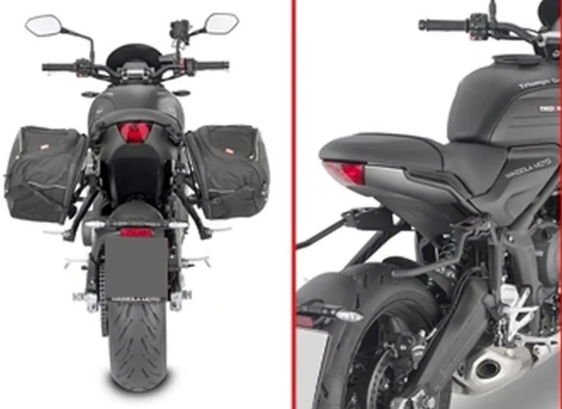 KAPPA rychloupínací boční nosič brašen REMOVE-X TRIUMPH TRIDENT 660 21-25 (KAPPA rychloupínací boční nosič brašen REMOVE-X TRIUMPH TRIDENT 660 21-25)