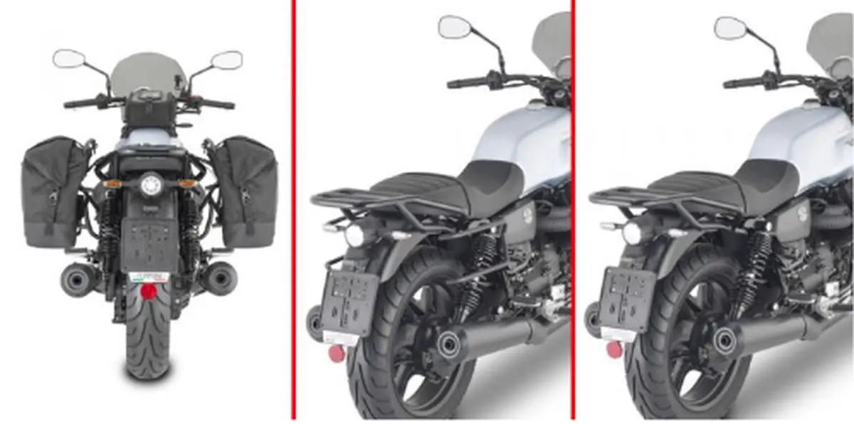 KAPPA rychloupínací boční nosič brašen REMOVE-X MOTO GUZZI V7 STONE 21-25 ( )