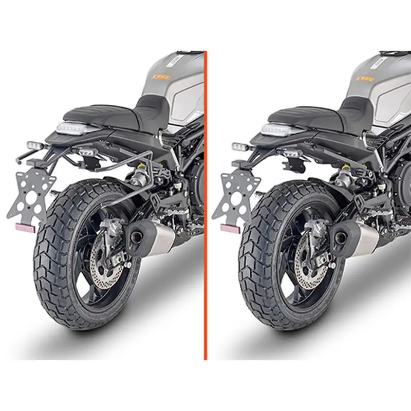 KAPPA rychloupínací boční nosič brašen REMOVE-X BENELLI LEONCINO 800 22-25 ( )