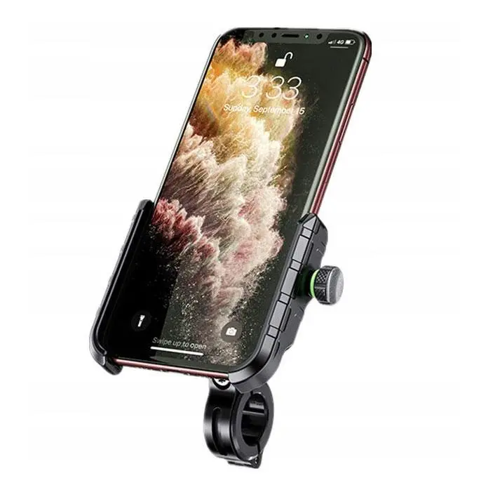 BIKETEC držák motocyklový na telefon montovaný na řidítka nebo zrcátko typ: R9-METAL (K) (BIKETEC držák motocyklový na telefon montovaný na řidítka)