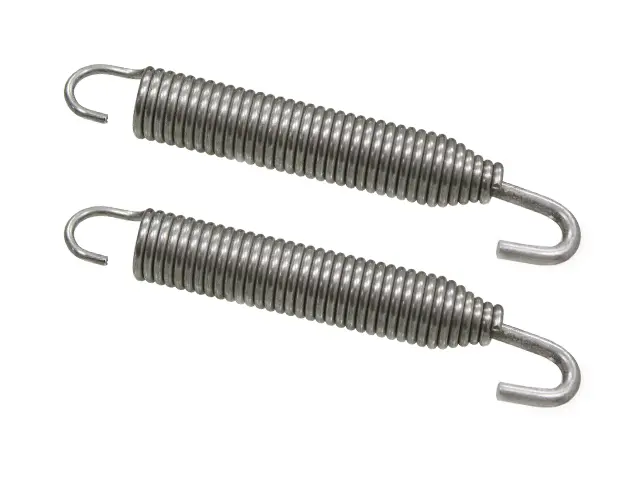 PSYCHIC otočná pružina výfuku HUSQVARNA, KAWASAKI, HONDA, YAMAHA (11,5mm X 80mm) (tloušťka 1,6mm) (2 kusy) (UP-02017) (PSYCHIC otočná pružina výfuku)