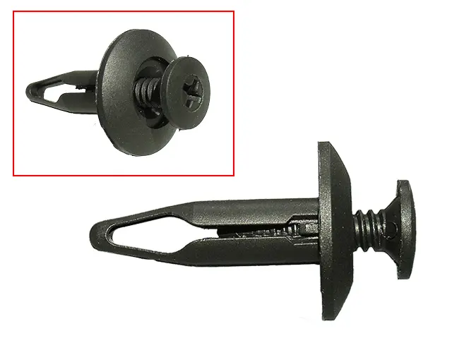 BRONCO plastové montážní hmoždinky (hloubka 22,7mm, tloušťka 6mm, šířka hlavy 17,8mm, celková délka 40,2mm) (10 kusů) (BRONCO plastové montážní)