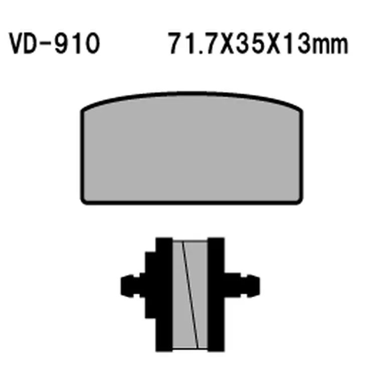 VESRAH brzdové destičky KH22 BMW R60/75/80/90/100 vyrobeno v Japonsku (VESRAH brzdové destičky KH22 BMW R60/75/80/90/100 vyrobeno v Japonsku)