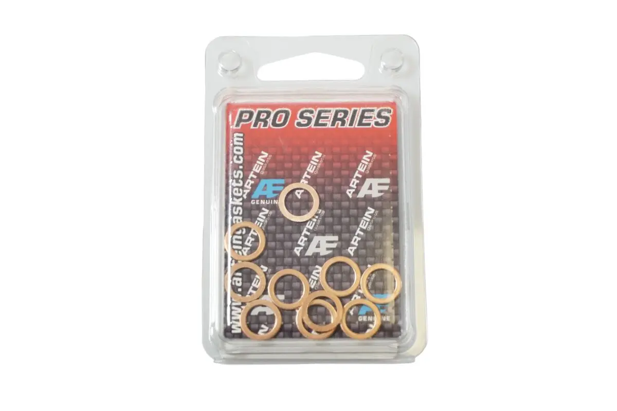 ARTEIN GASKETS měděné podložky komplet 10 kusů M8 (8 x 12 x 1,00 mm) (měděná podložka) COPPER WASHERS (ARTEIN GASKETS měděné podložky komplet 10 kusů)