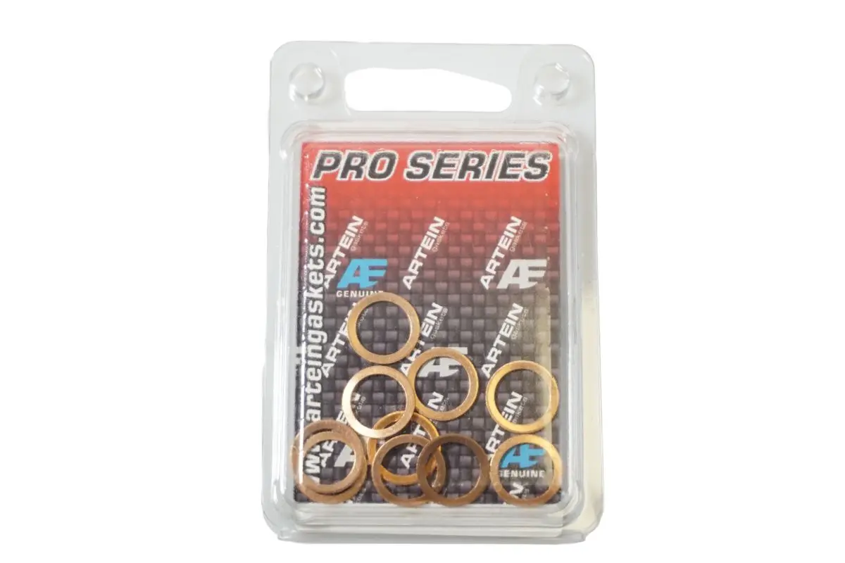 ARTEIN GASKETS měděné podložky komplet 10 kusů M10 (10 x 14 x 1,00 mm) (měděná podložka) COPPER WASHERS ( )