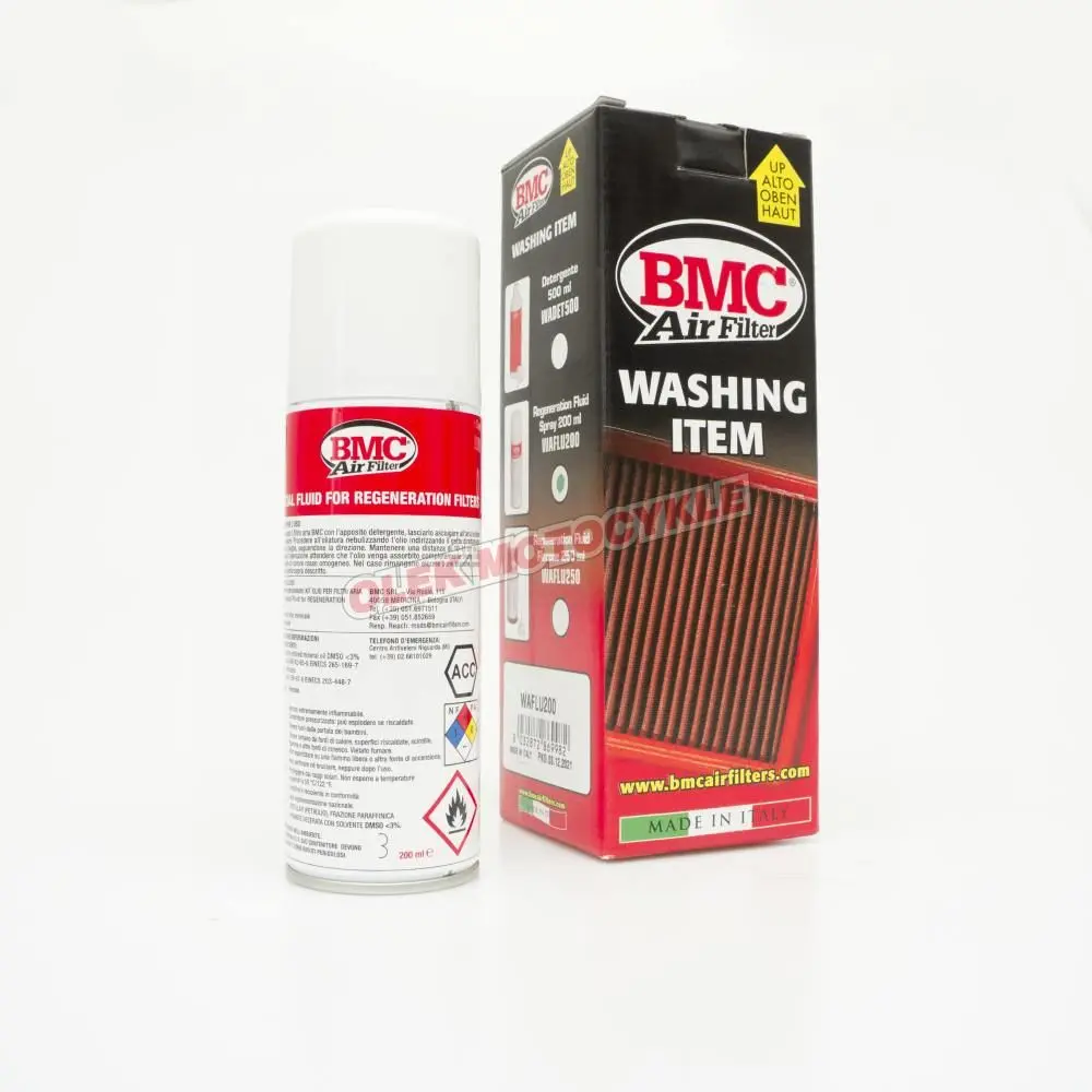 BMC kapalina (olej) pro impregnaci vzduchových filtrů 250ml (REGENERATION FLUID BOTTLE 250ml) (AKC) ( )