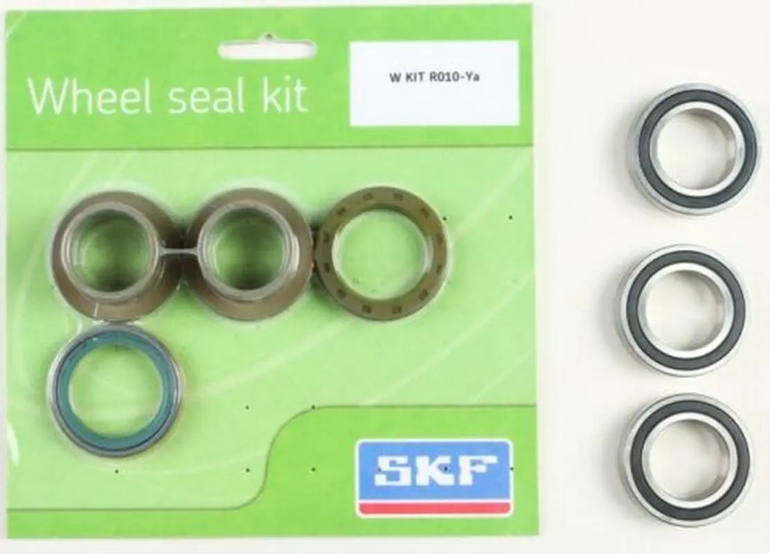 SKF sada - ložiska zadního kola s těsnícími prvky a objímkami - YAMAHA YZF 250/450 '09-'19 (SKF sada - ložiska zadního kola s těsnícími prvky a)